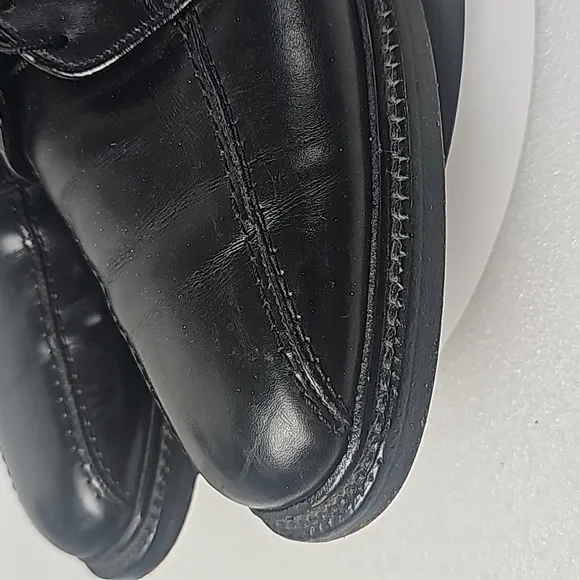 Allen Edmonds shoes mens 10D Hillcrest Black Leather Oxford Dress
