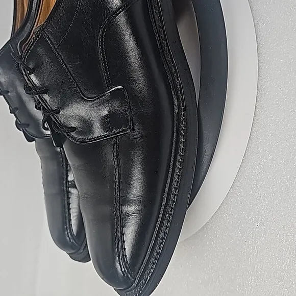 Allen Edmonds shoes mens 10D Hillcrest Black Leather Oxford Dress