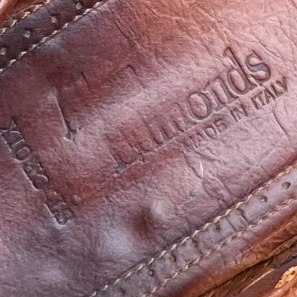 Allen Edmonds St. Croix Brown Woven Loafer Shoes Size 10.5 D