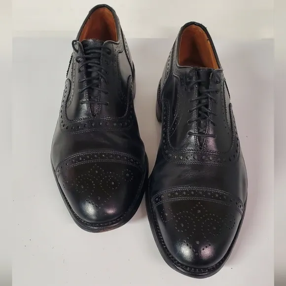 Allen Edmonds Strand Oxford Black Mens 9