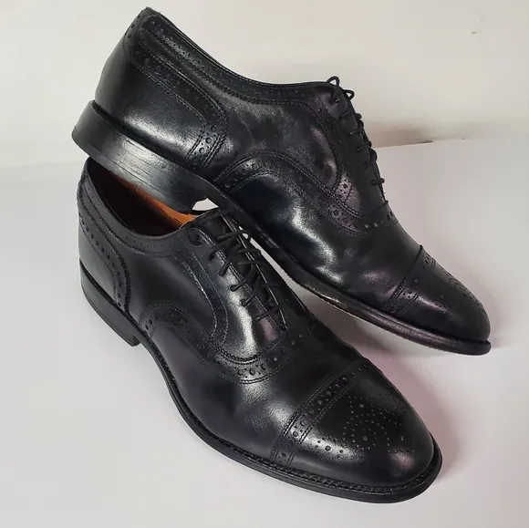 Allen Edmonds Strand Oxford Black Mens 9