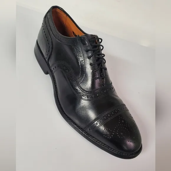 Allen Edmonds Strand Oxford Black Mens 9
