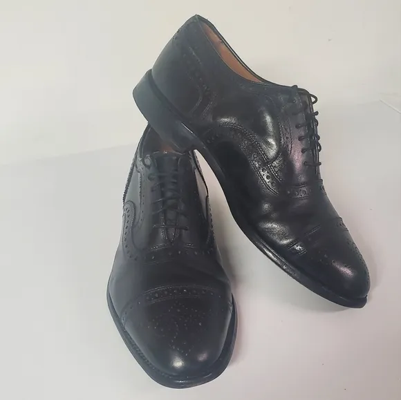 Allen Edmonds Strand Oxford Black Mens 9