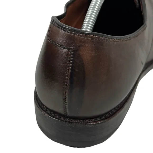 Allen Edmonds USA Kenilworth Brown Leather Derby Dress Shoes 11.5 D