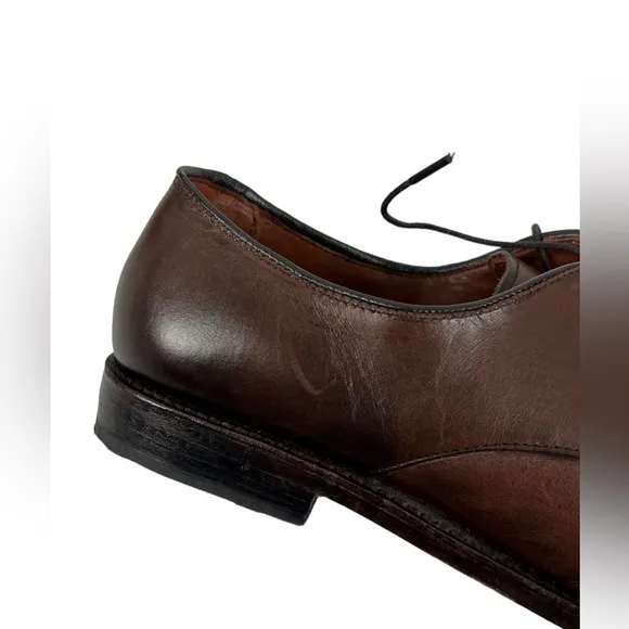 Allen Edmonds USA Kenilworth Brown Leather Derby Dress Shoes 11.5 D