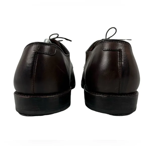 Allen Edmonds USA Kenilworth Brown Leather Derby Dress Shoes 11.5 D
