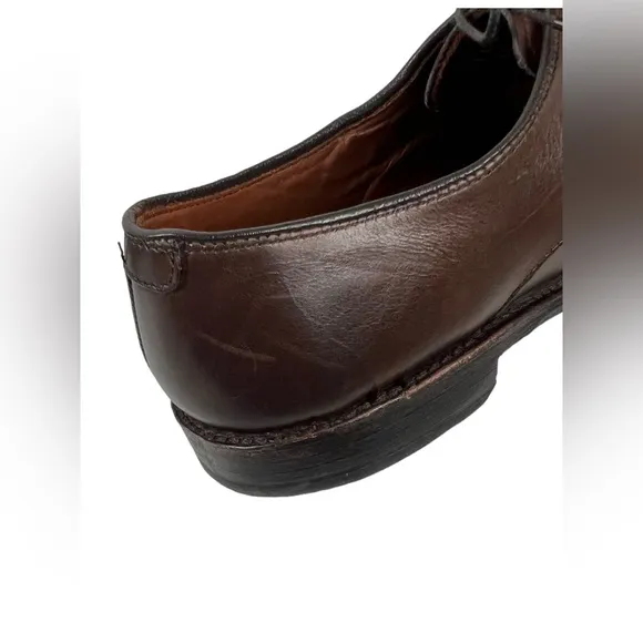 Allen Edmonds USA Kenilworth Brown Leather Derby Dress Shoes 11.5 D