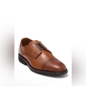 Allen Edmonds Walnut Broadview Cap Toe Derby Dress Shoes 12