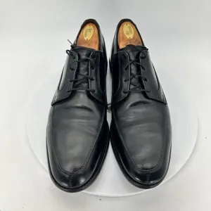 Allen Edmonds Watson Men Size 8.5D Black Leather Split Toe Derby Dress Shoes