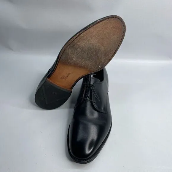 Allen Edmonds Kenilworth‎ Black Plain Toe Blucher Dress Shoes Men’s Size 9.5 3E