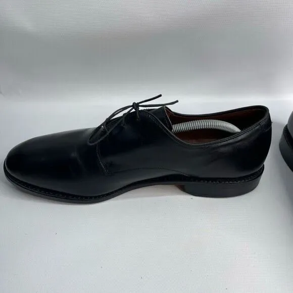 Allen Edmonds Kenilworth‎ Black Plain Toe Blucher Dress Shoes Men’s Size 9.5 3E