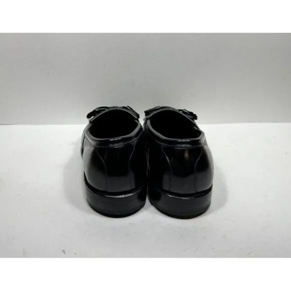 Allen Edmonds Chelsea Men’s 11 D Shoes Kiltie Tassel Loafers Made in USA Black