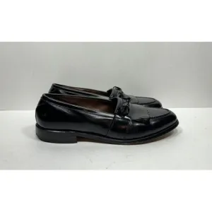 Allen Edmonds Chelsea Men’s 11 D Shoes Kiltie Tassel Loafers Made in USA Black