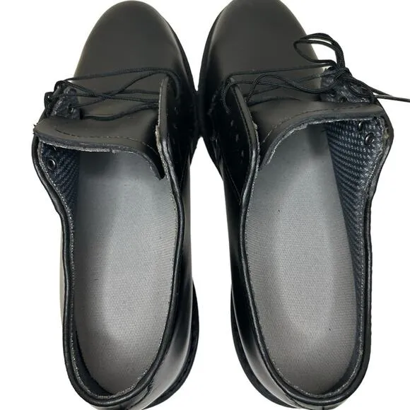 Altama Uniform Oxford black leather men’s dress shoes. New with flaw. Size 9.5