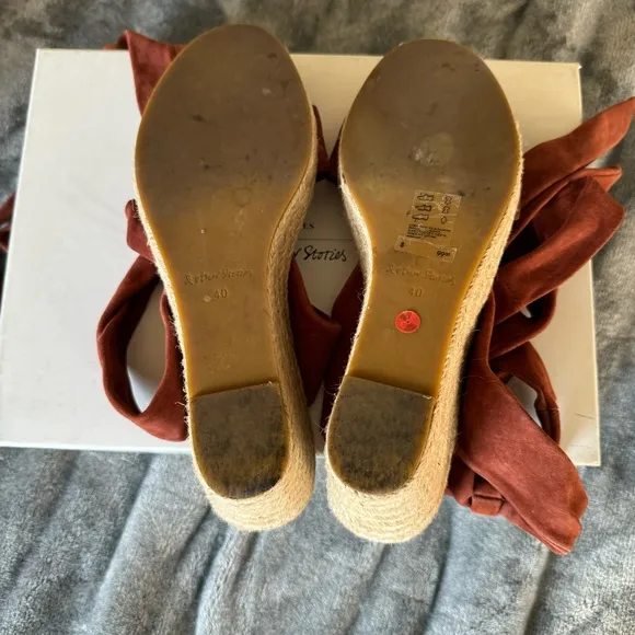 &amp; Other Stories sandals espadrilles Sz 9,5US