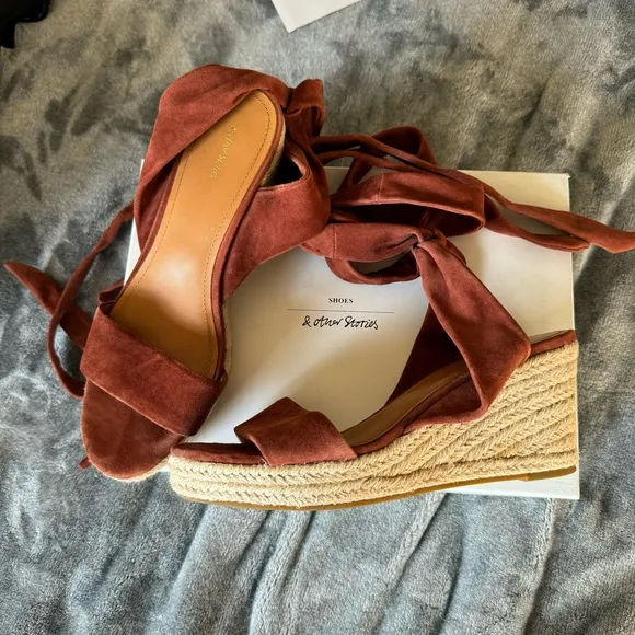&amp; Other Stories sandals espadrilles Sz 9,5US