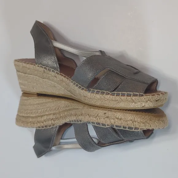 Andre Assous Dorit Women's Wedge Espadrille Sandals - Size 10