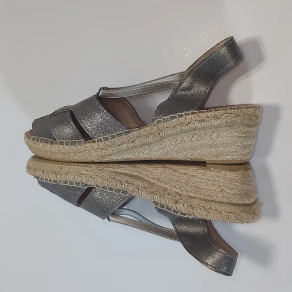 Andre Assous Dorit Women's Wedge Espadrille Sandals - Size 10