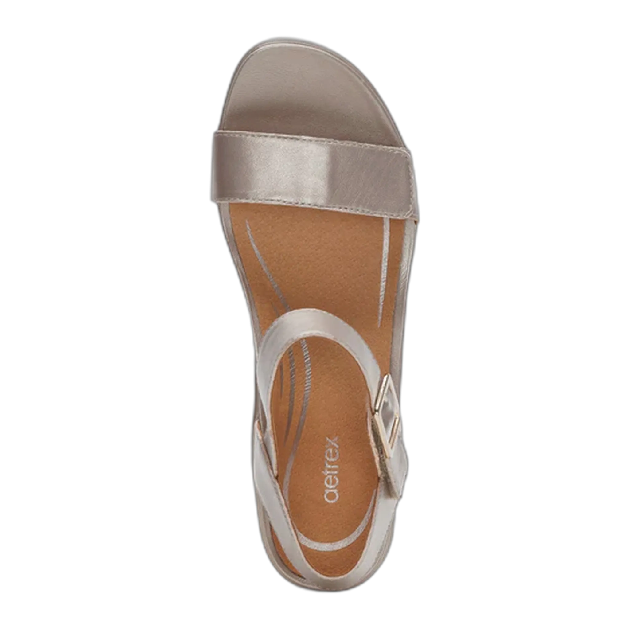 Andrea Quarter Strap Wedge
