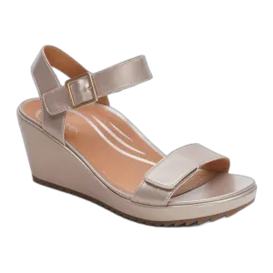 Andrea Quarter Strap Wedge