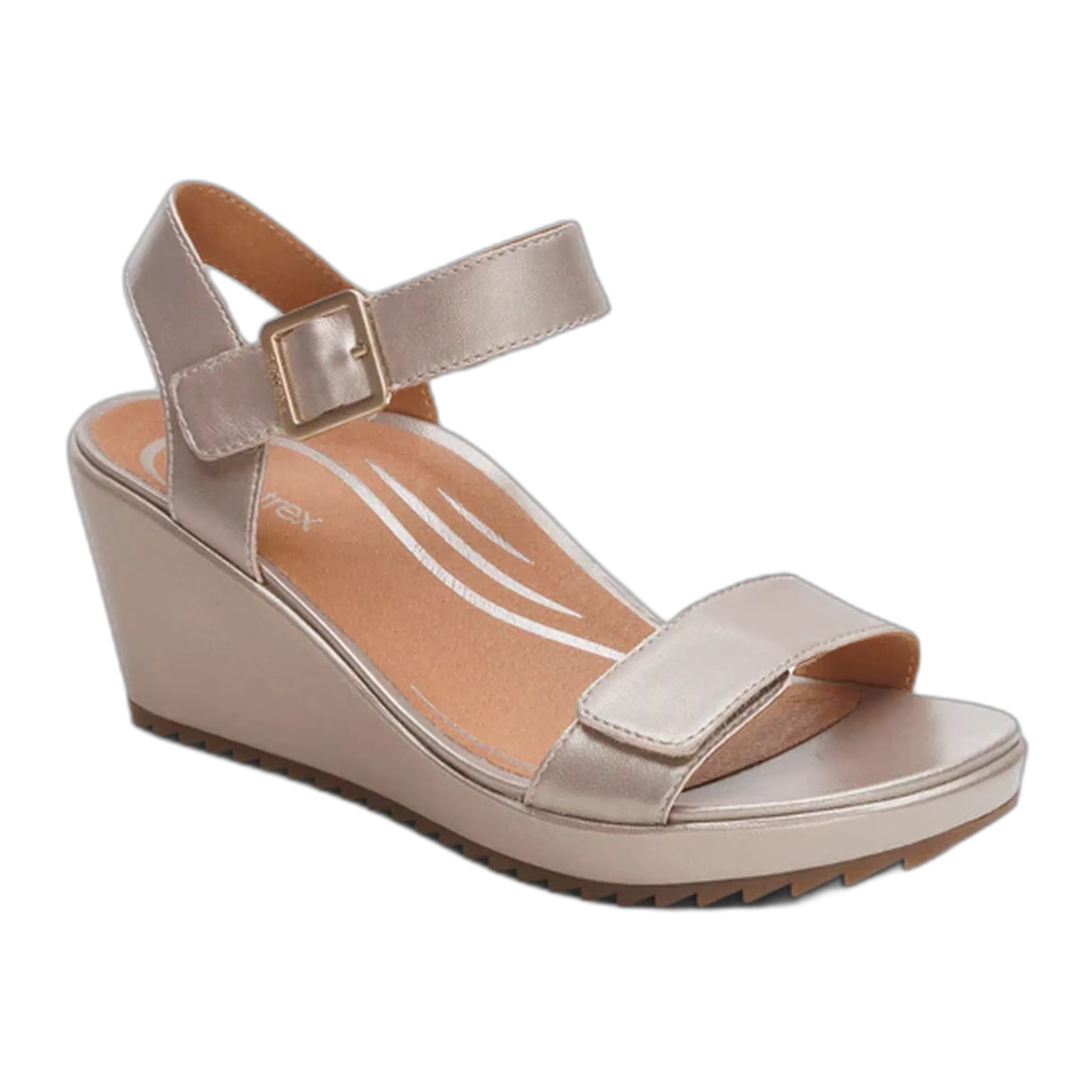 Andrea Quarter Strap Wedge