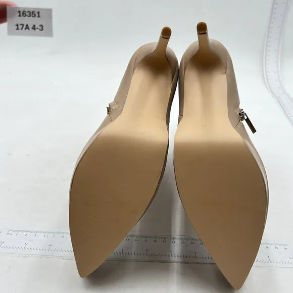 Ankle Boots For Women Pointed Toe High Heel Stiletto Heels Fall Booties Tan