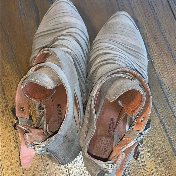 Anthropologie Jeffrey Campbell Nuestra Suede Boots