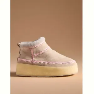 Anthropologie Laidback London Nyuki Platform Boots