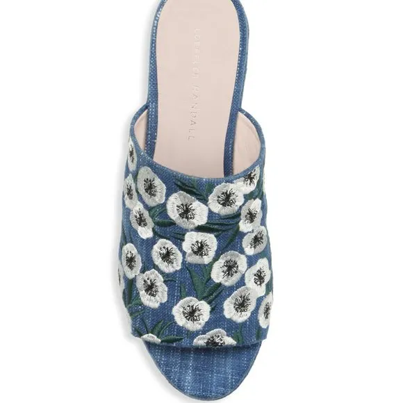 ANTHROPOLOGIE LOEFFLER RANDALL AMARA SANDALS 6.5