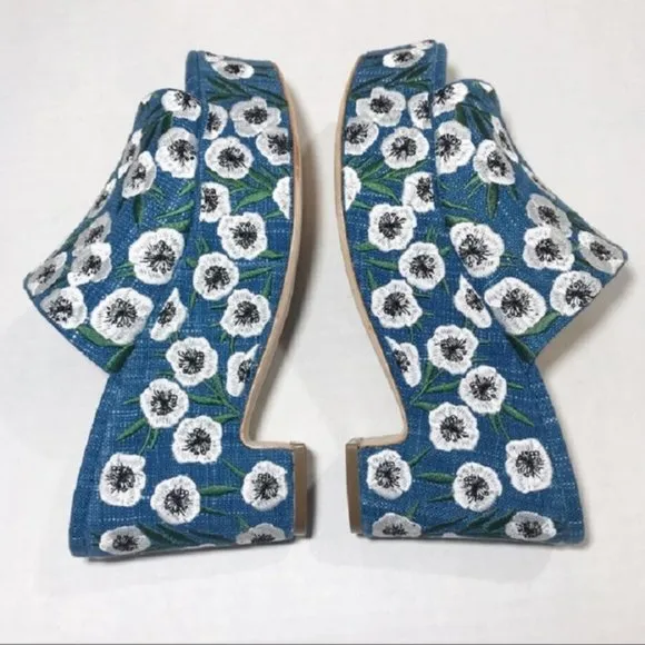 ANTHROPOLOGIE LOEFFLER RANDALL AMARA SANDALS 6.5