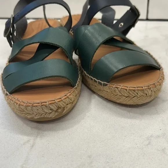 Anthropologie Naguisa Sandals Women Mediterranean Fisherman Espadrille 40 US 9.5