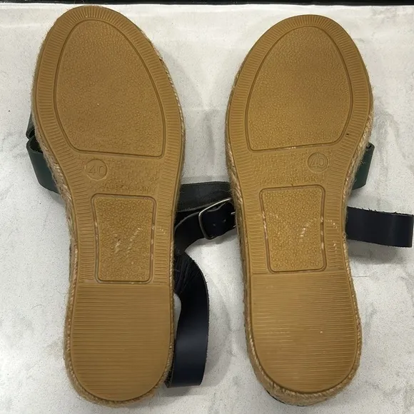Anthropologie Naguisa Sandals Women Mediterranean Fisherman Espadrille 40 US 9.5