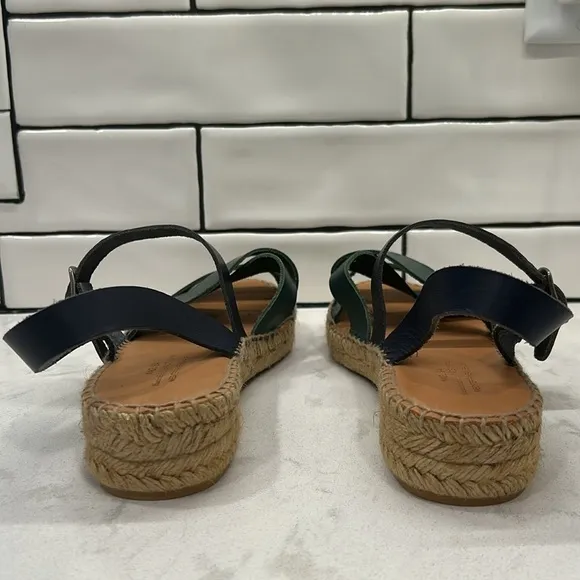 Anthropologie Naguisa Sandals Women Mediterranean Fisherman Espadrille 40 US 9.5