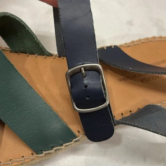 Anthropologie Naguisa Sandals Women Mediterranean Fisherman Espadrille 40 US 9.5