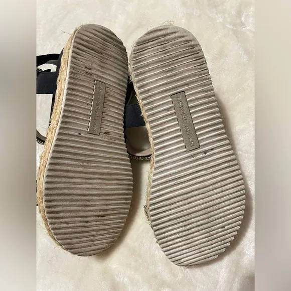 Antonio Melani Marienna Banded Espadrille Sandals Size 5.5