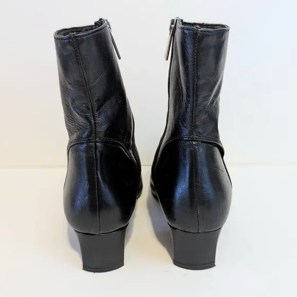 Aquatalia Selini Nappa Leather Ankle Boots