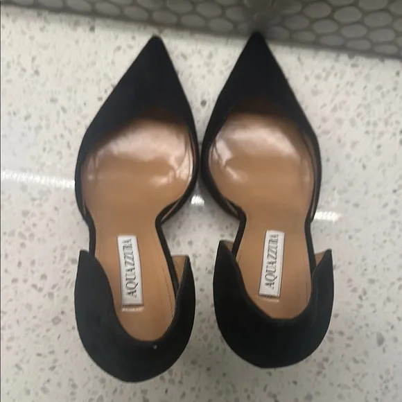Aquazzura Elegant Black Stiletto Heel