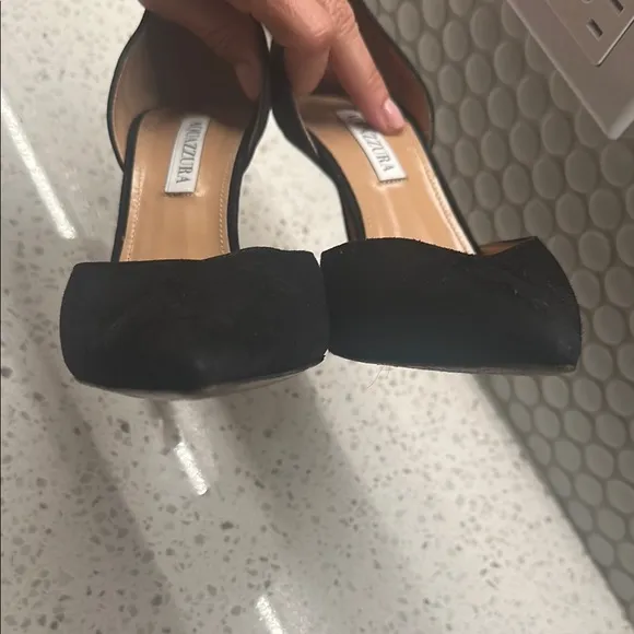 Aquazzura Elegant Black Stiletto Heel