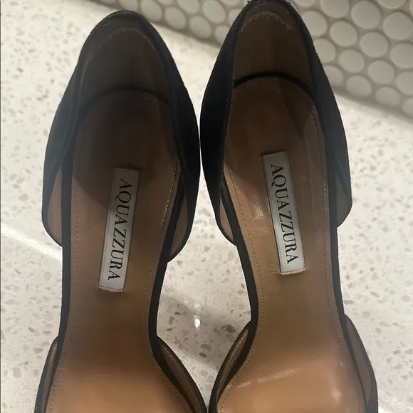 Aquazzura Elegant Black Stiletto Heel