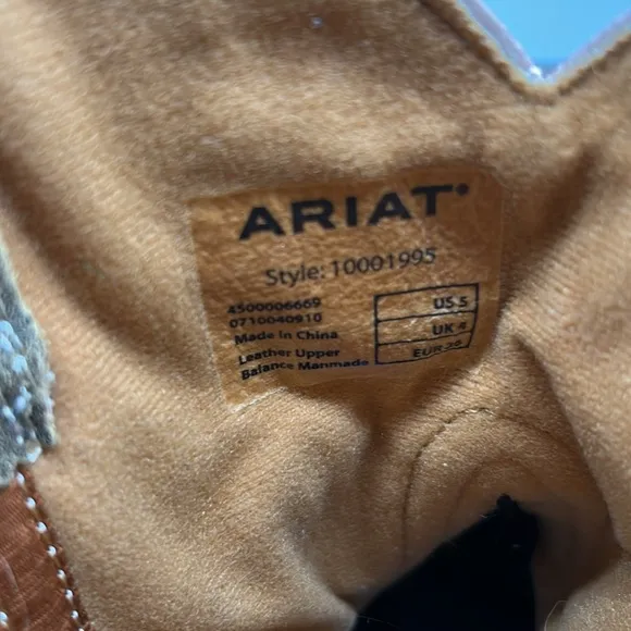 Arias Fatbaby style Boots | Pink and Tan