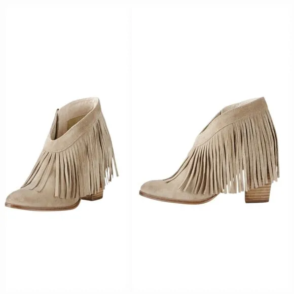 Ariat Layla Unbridled Fringe Booties size 6.5