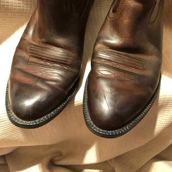 Ariat Men Leather Sedona Brown Boots, 8D