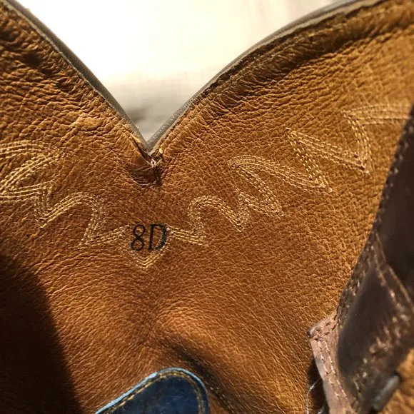 Ariat Men Leather Sedona Brown Boots, 8D
