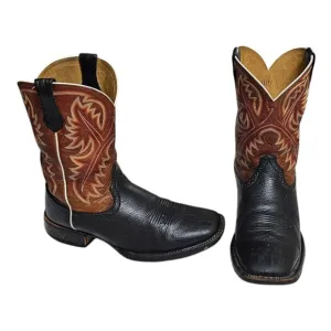 Ariat Quickdraw Western Boots Mens Size 11.5 D Black Leather 10002221 Cowboy