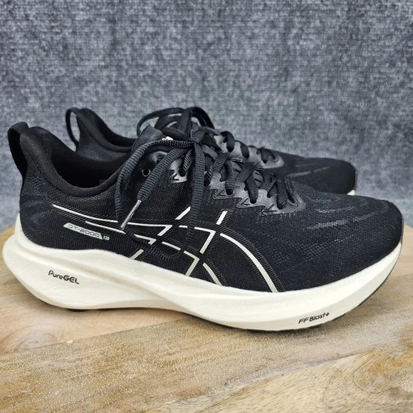 Asics GT 2000 13 Womens Size 7.5 Black Athletic Low Top Running Shoes 1012B666