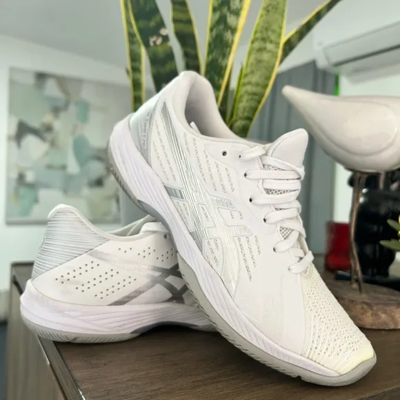 ASICS Women's White Running Shoes