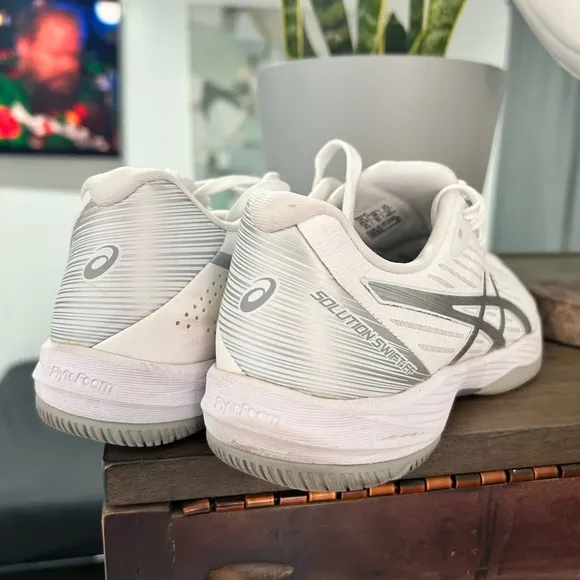 ASICS Women's White Running Shoes