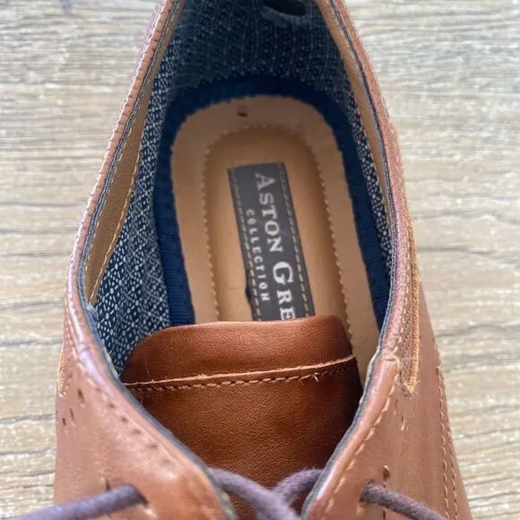 Aston Grey Dress shoes Men size