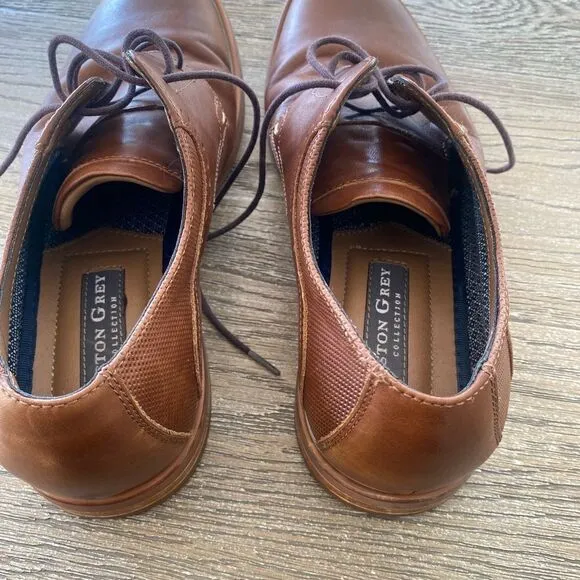 Aston Grey Dress shoes Men size