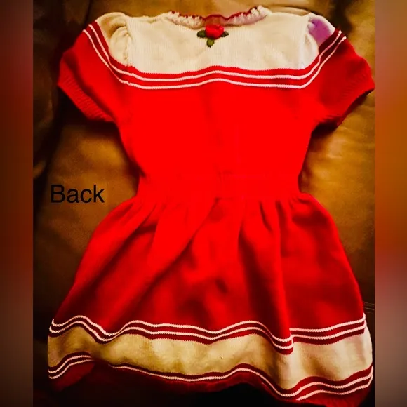 Authentic Gucci Girls Embroidered Sweater Dress (preowned)